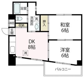 サザンポートDの物件間取画像